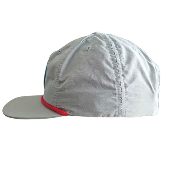 Robin’s Nest Naturals Vintage-Inspired Cap Mint Green Teal Red Accents Snapback - Picture 4 of 8